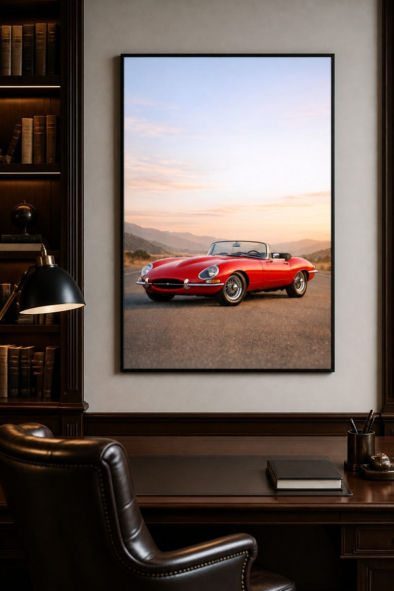 Red Classic Roadster