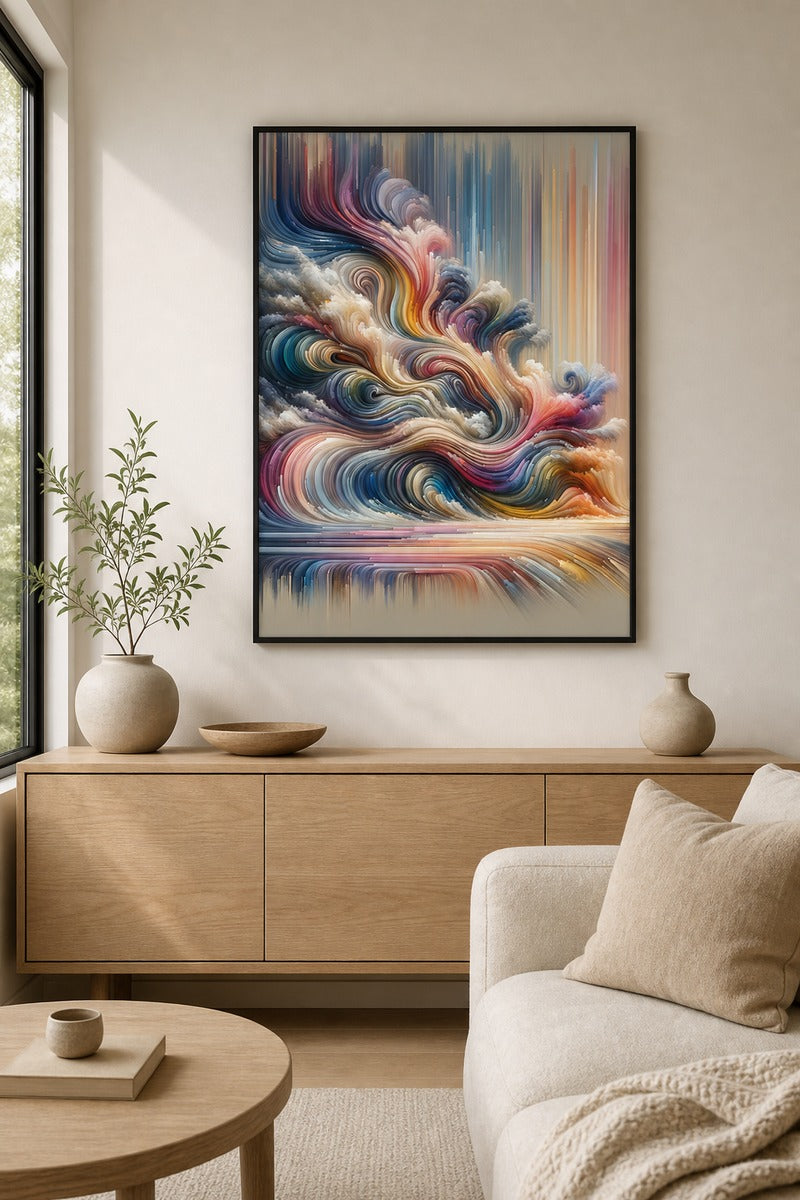Rhythmic Waves of Color