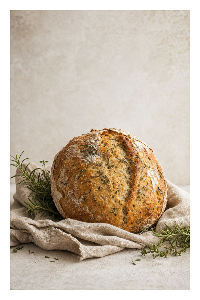 Rustic Bread with Herbs