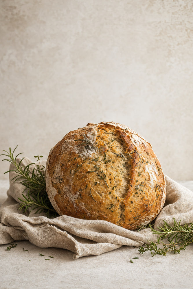 Rustic Bread with Herbs
