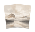Drifting Clouds Over Peaks