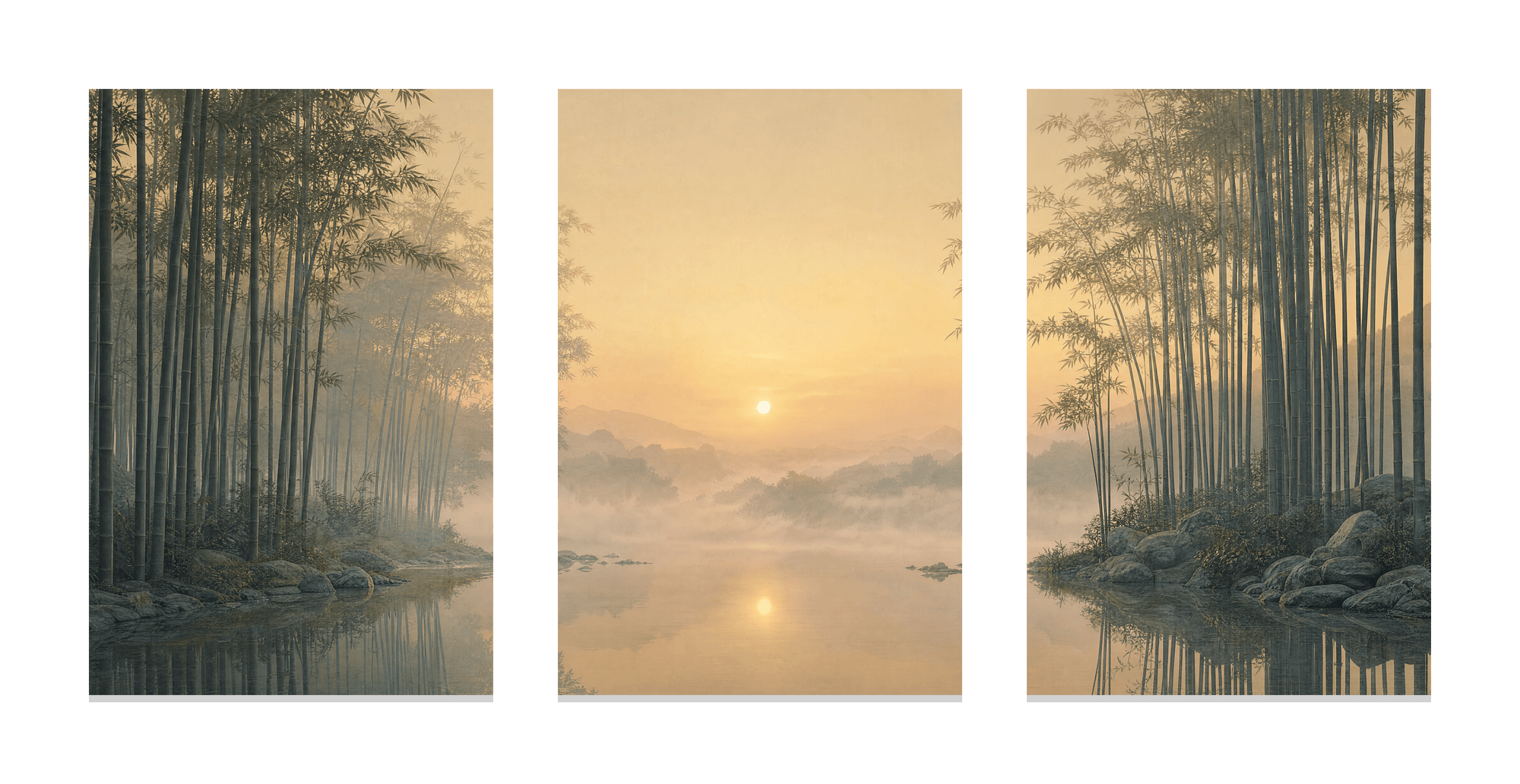 Bamboo Grove at Dawn