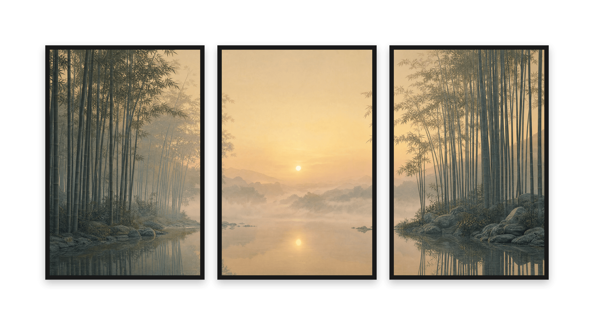 Bamboo Grove at Dawn
