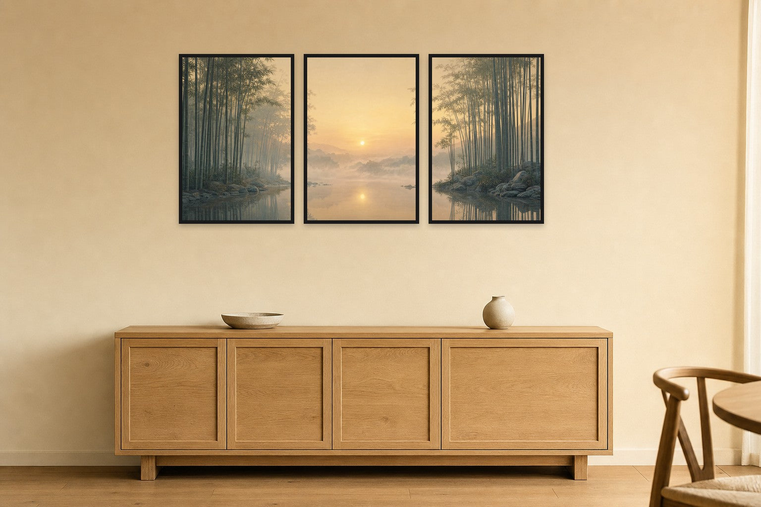 Bamboo Grove at Dawn