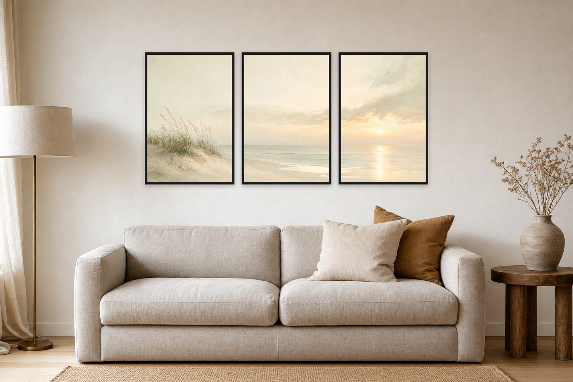 Set of 3 Prints — Dunes at Last Light
