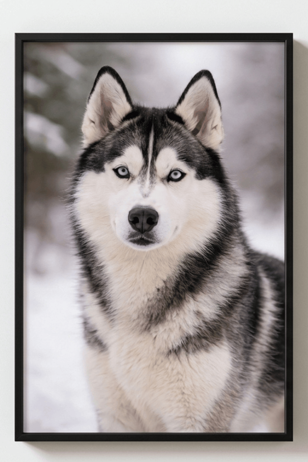 Siberian Husky Portrait