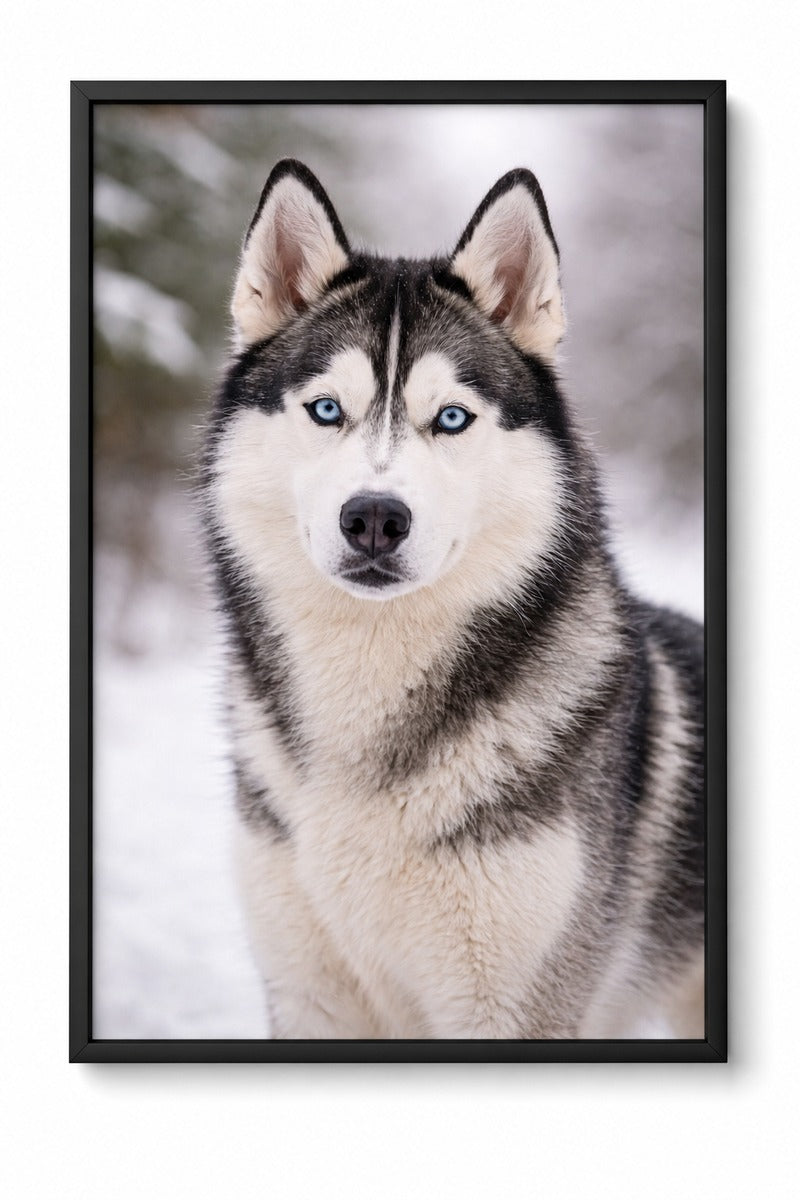 Siberian Husky Portrait