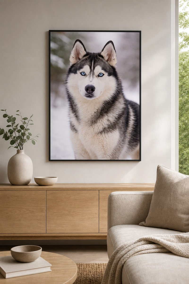 Siberian Husky Portrait