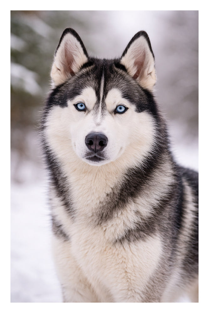 Siberian Husky Portrait