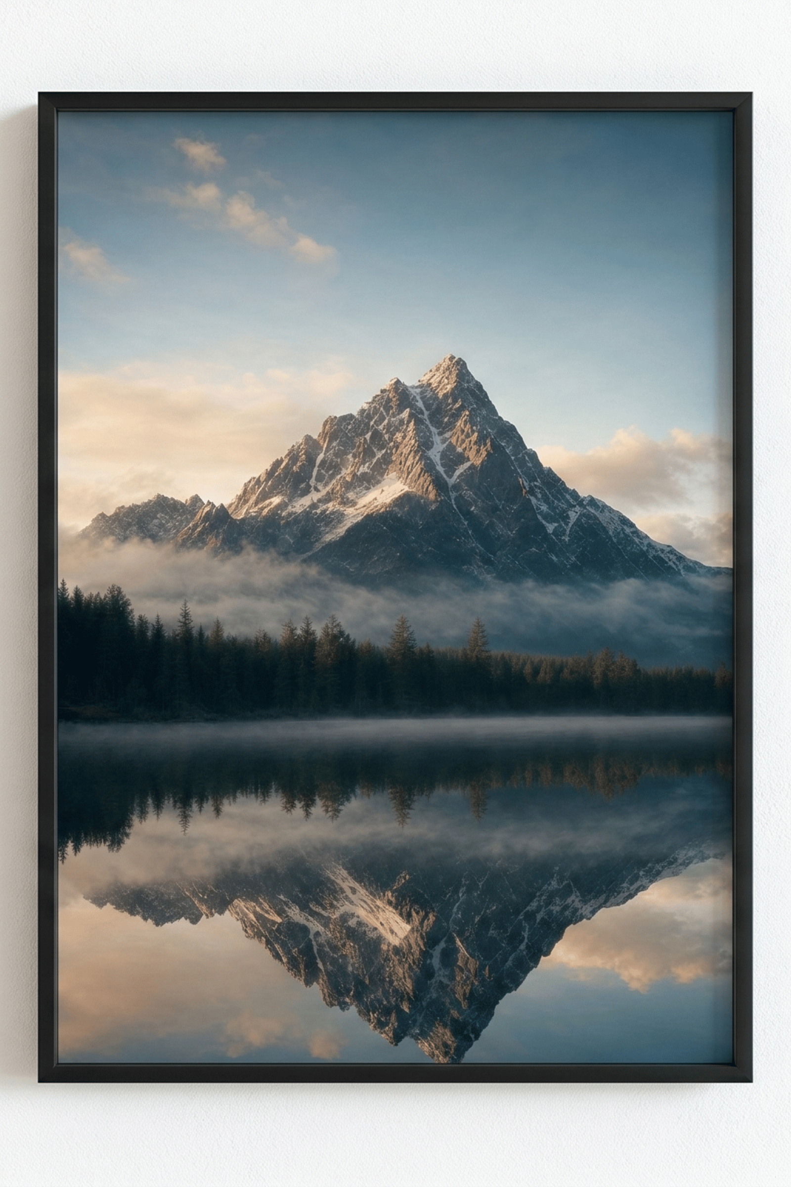 Silent Mountain Reflection