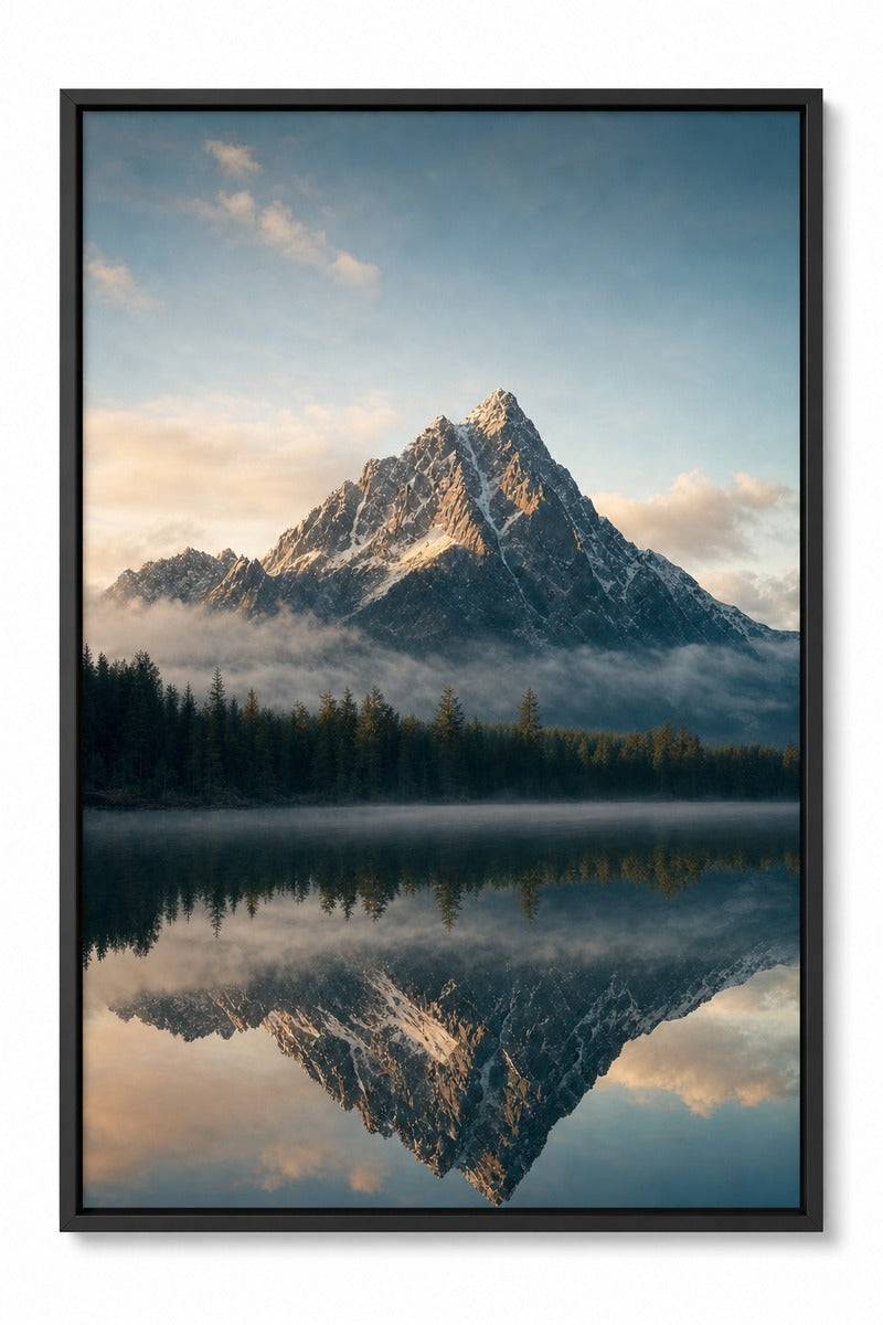 Silent Mountain Reflection