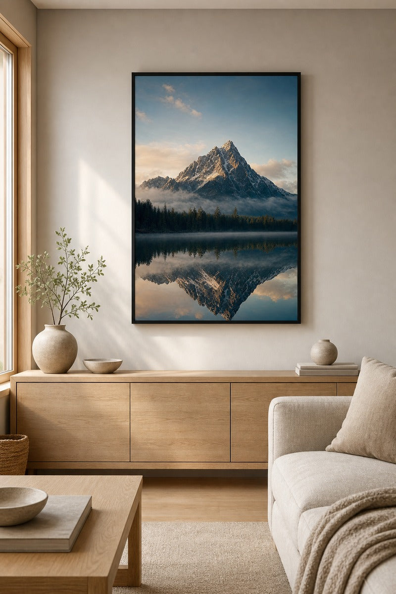 Silent Mountain Reflection