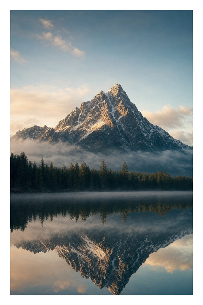 Silent Mountain Reflection