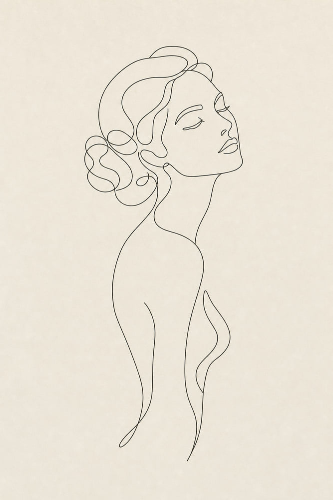 Single Line Portrait