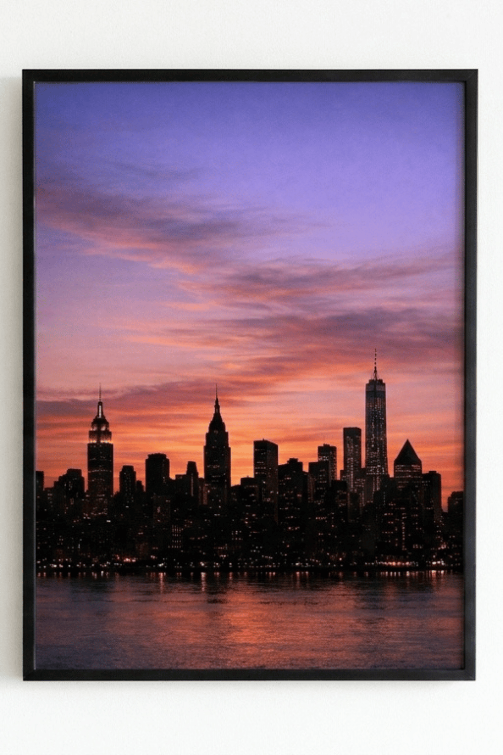 Skyline Silhouettes at Dusk