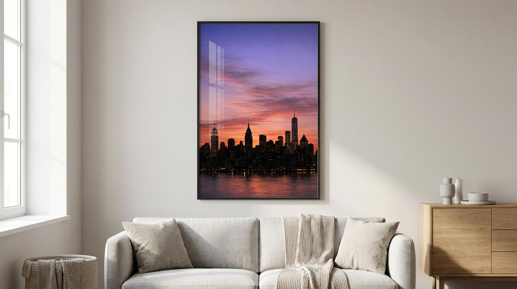 Skyline Silhouettes at Dusk