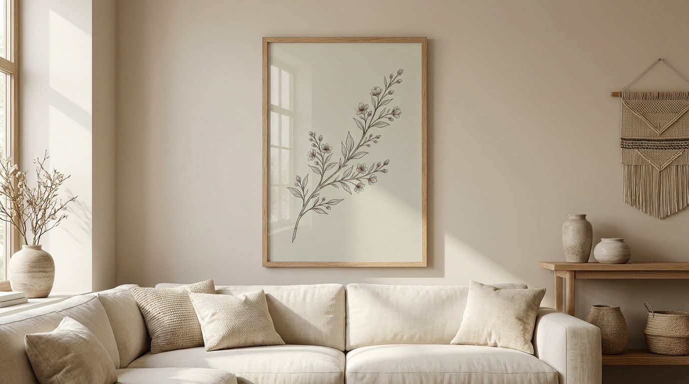 Soft Botanical Branch