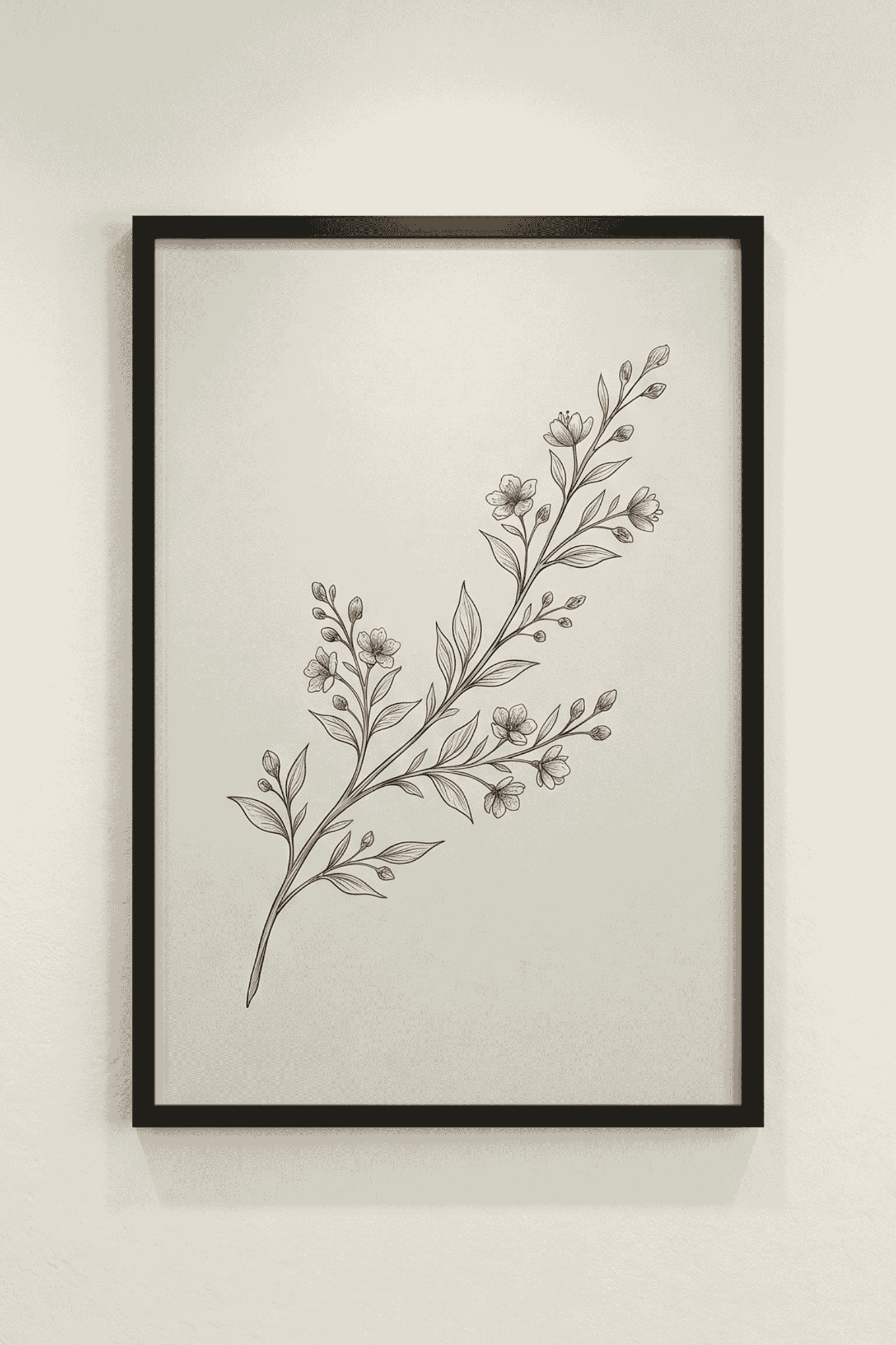 Soft Botanical Branch