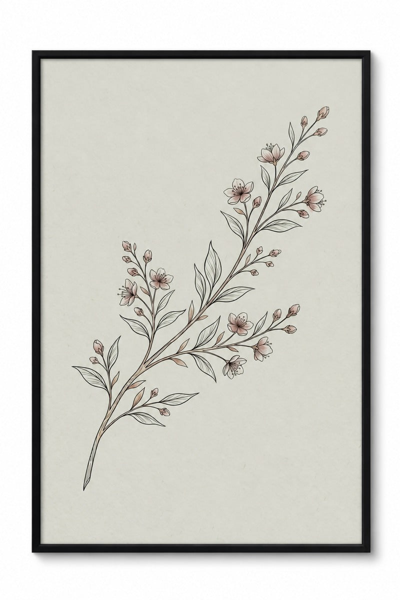 Soft Botanical Branch