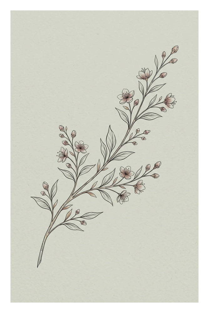 Soft Botanical Branch