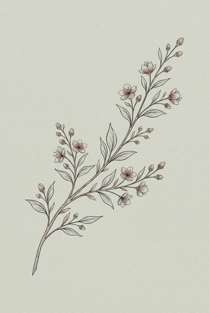 Soft Botanical Branch
