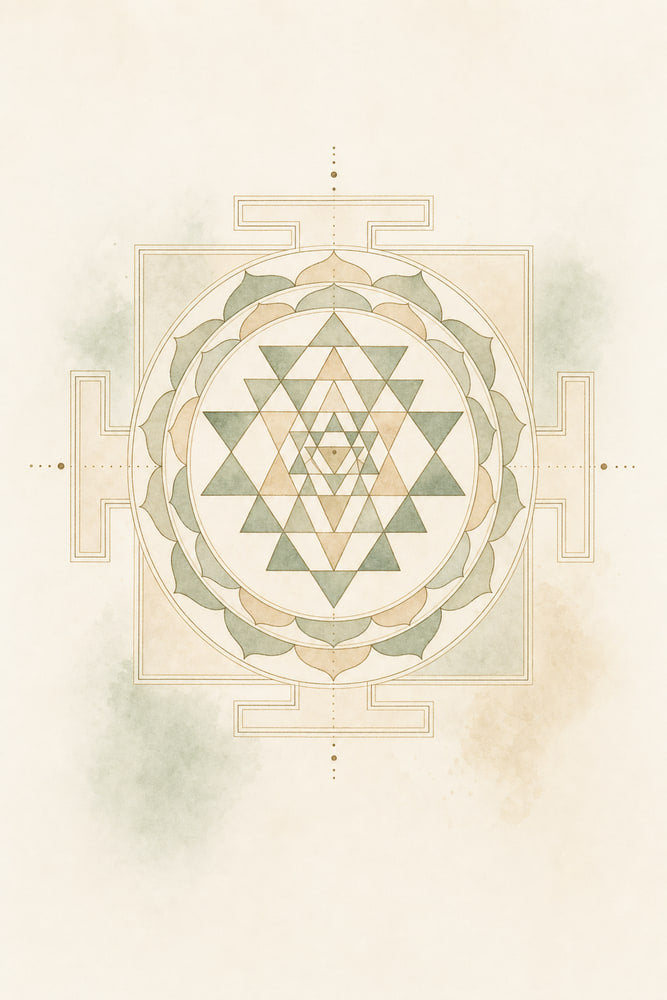 Sri Yantra Triangles