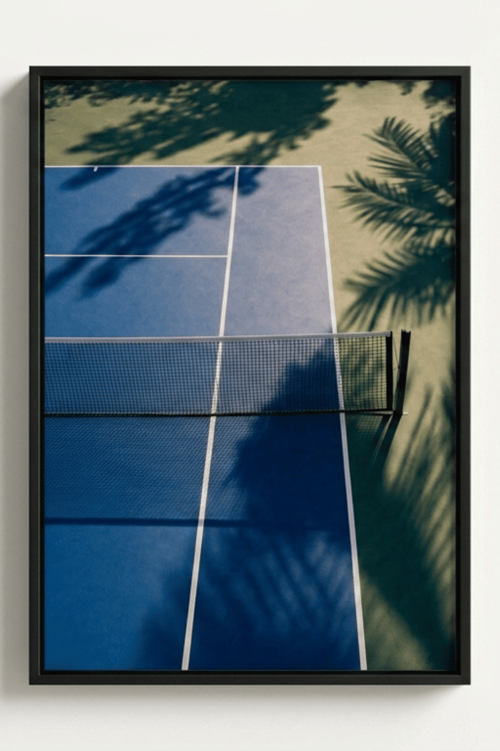 Tennis Court Shadows
