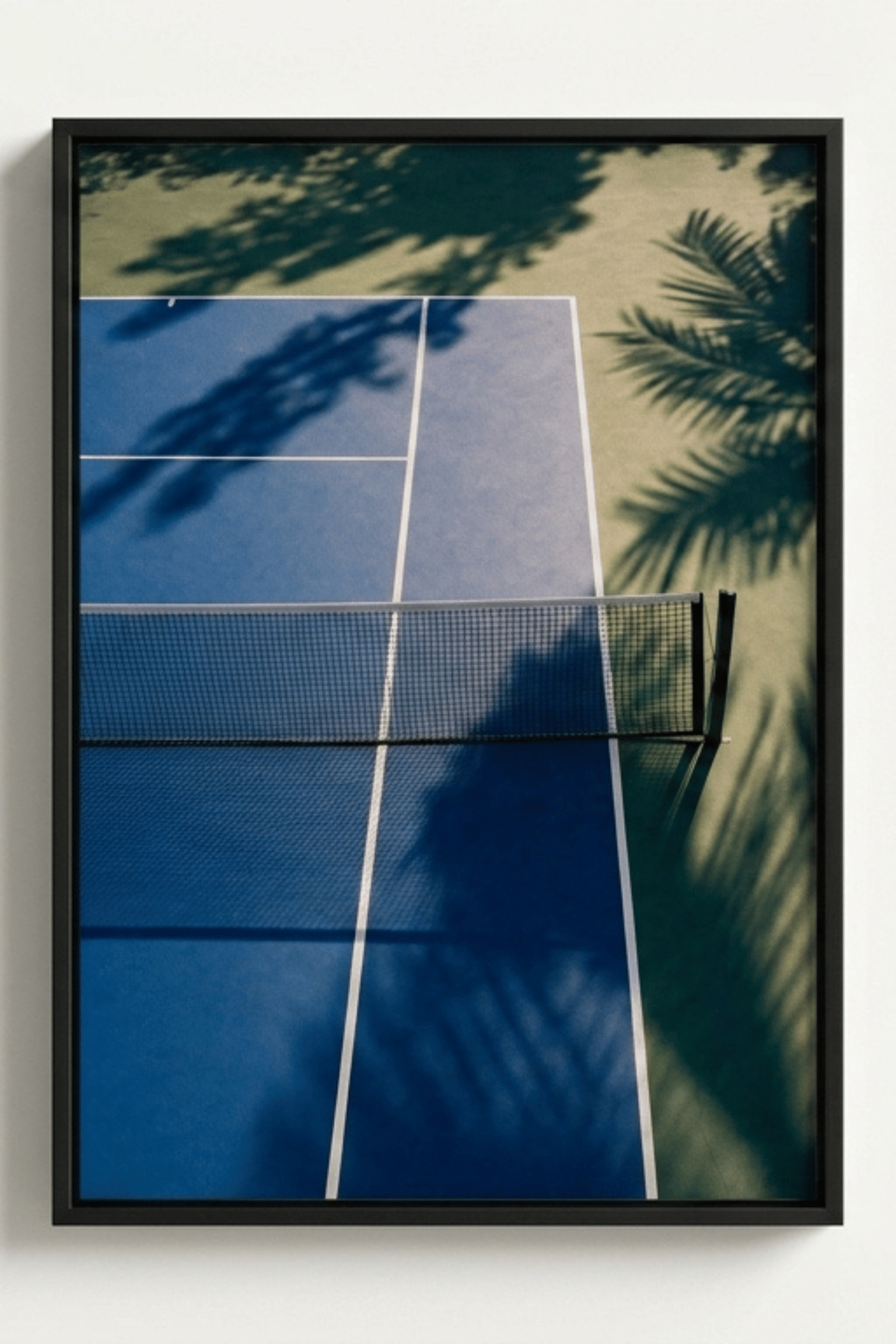 Tennis Court Shadows