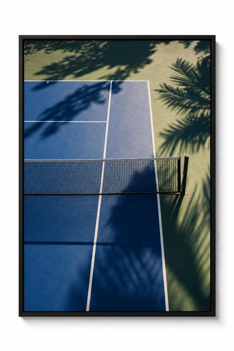 Tennis Court Shadows