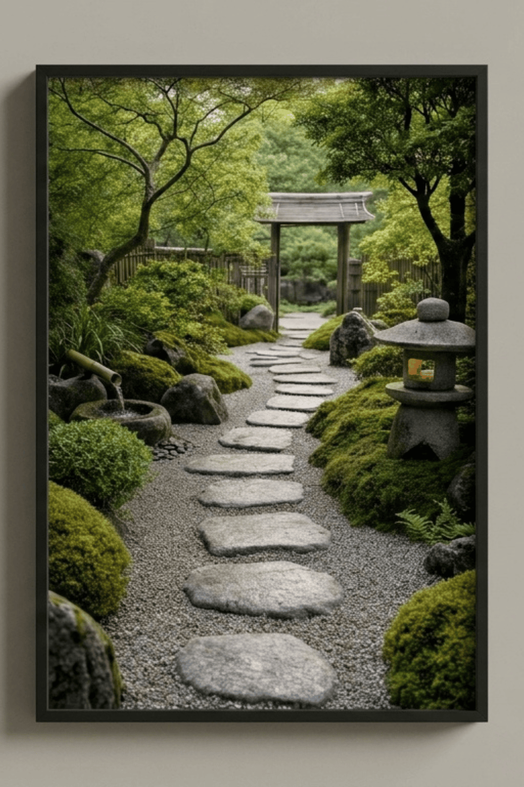 Tranquil Zen Garden Path
