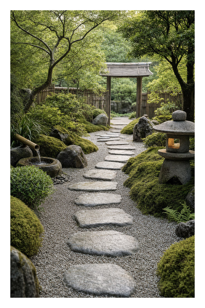 Tranquil Zen Garden Path