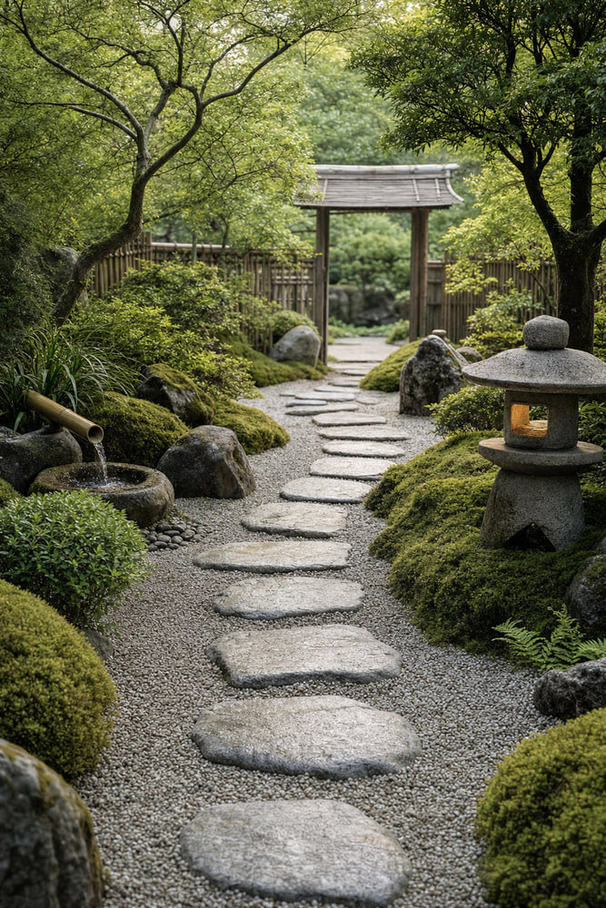 Tranquil Zen Garden Path