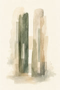 Two Columns in Ink