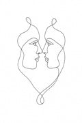 Two Faces Meeting