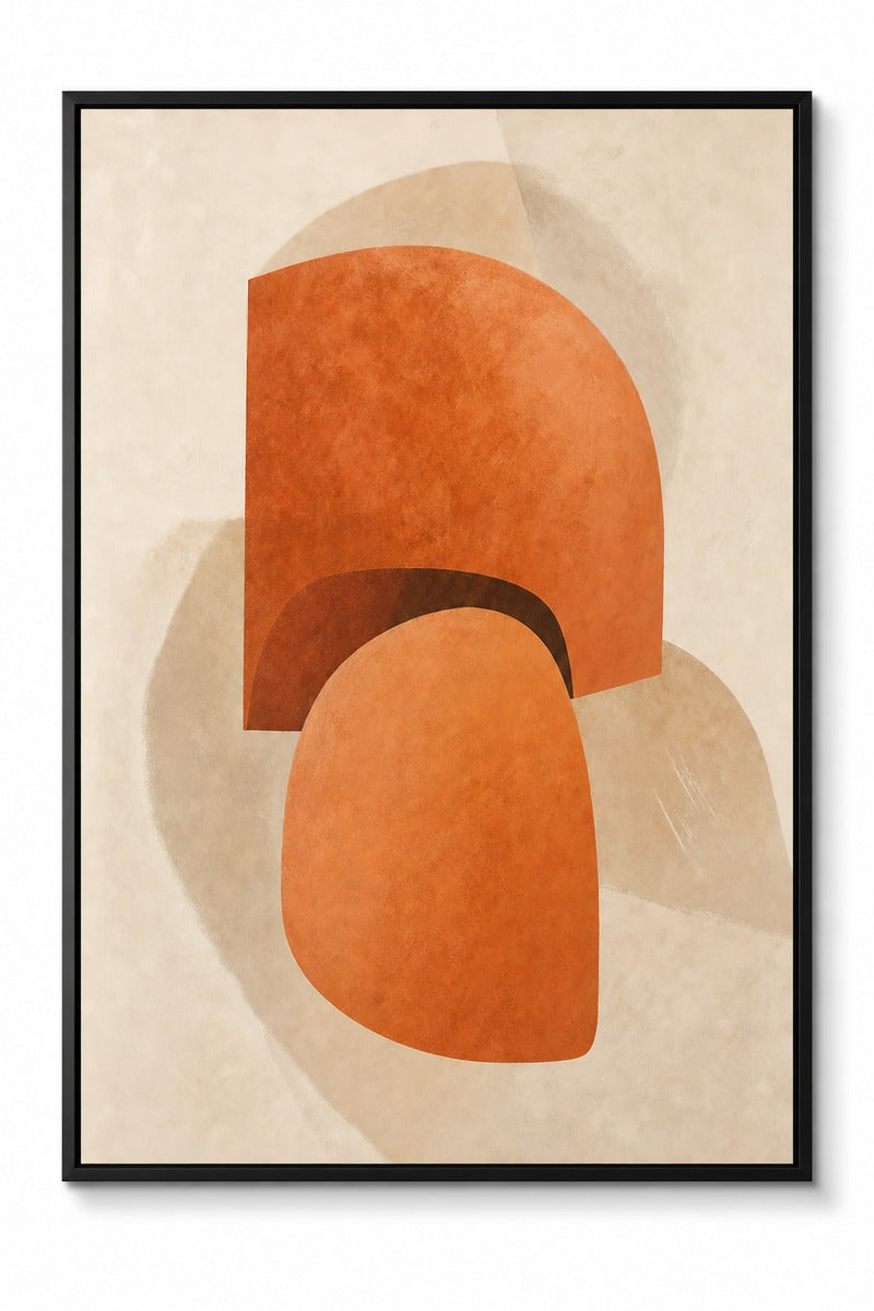 Two Forms in Terracotta