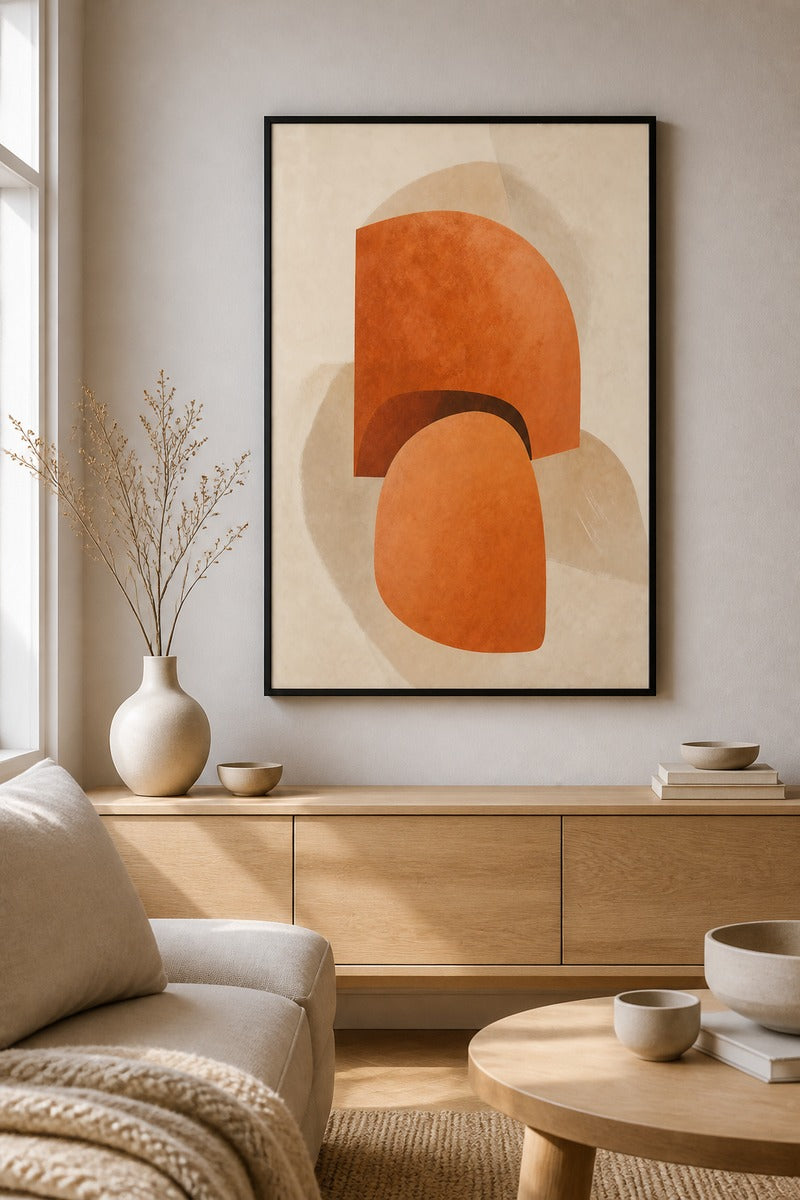 Two Forms in Terracotta