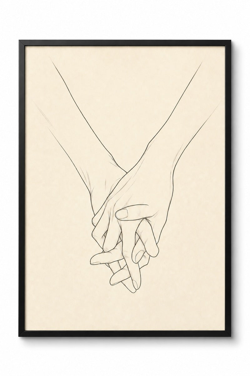 Two Hands Entwined
