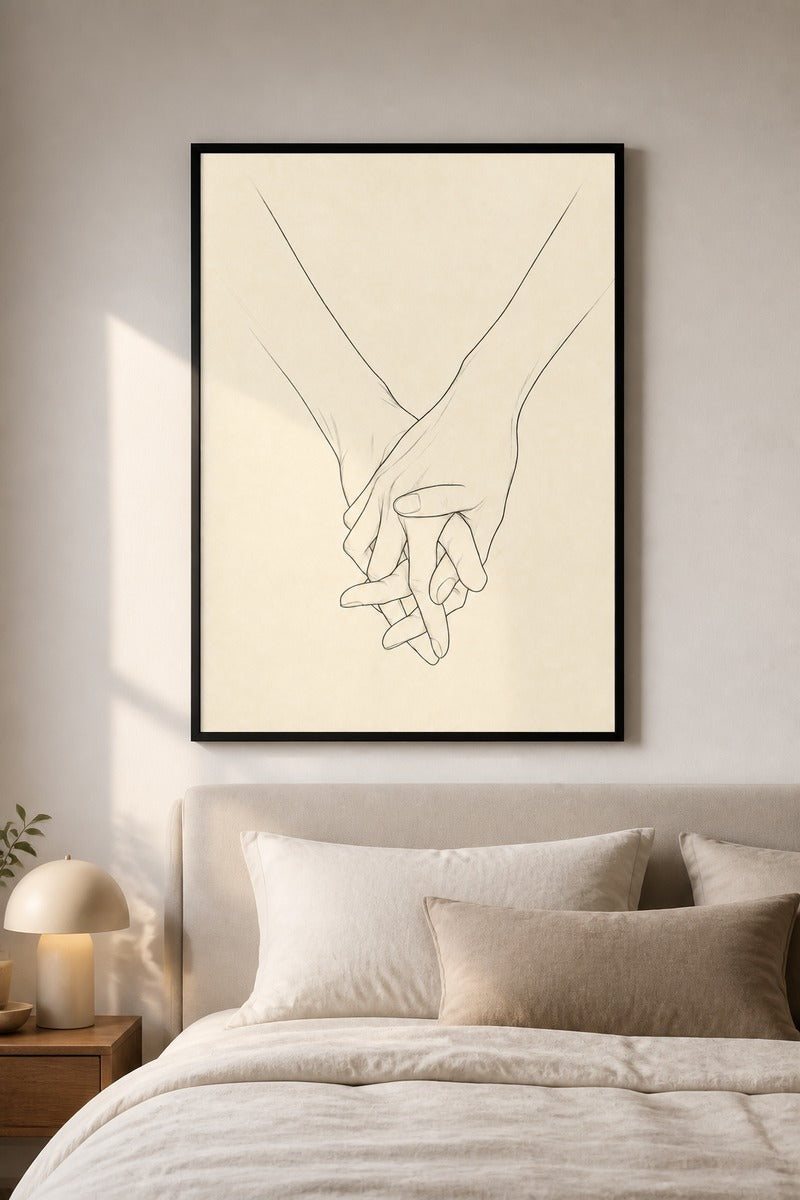 Two Hands Entwined