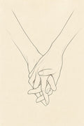 Two Hands Entwined