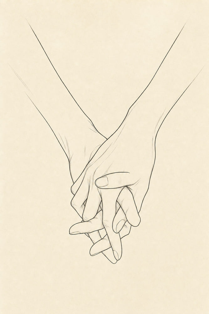 Two Hands Entwined