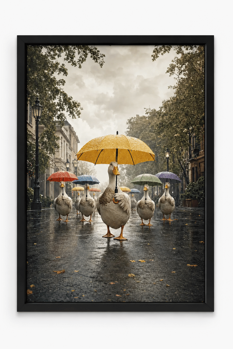 Unexpected Umbrella Parade