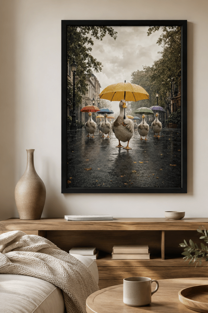 Unexpected Umbrella Parade