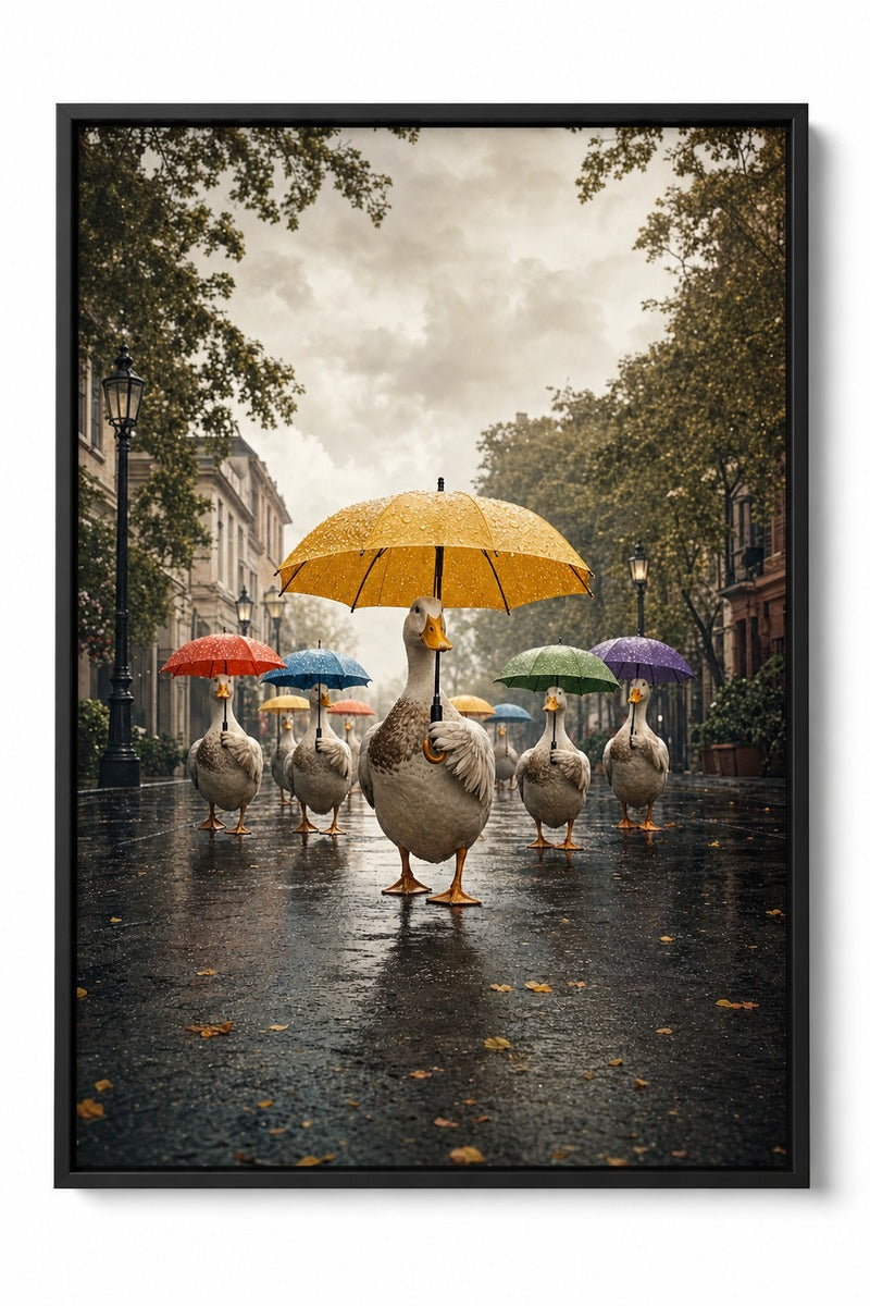Unexpected Umbrella Parade