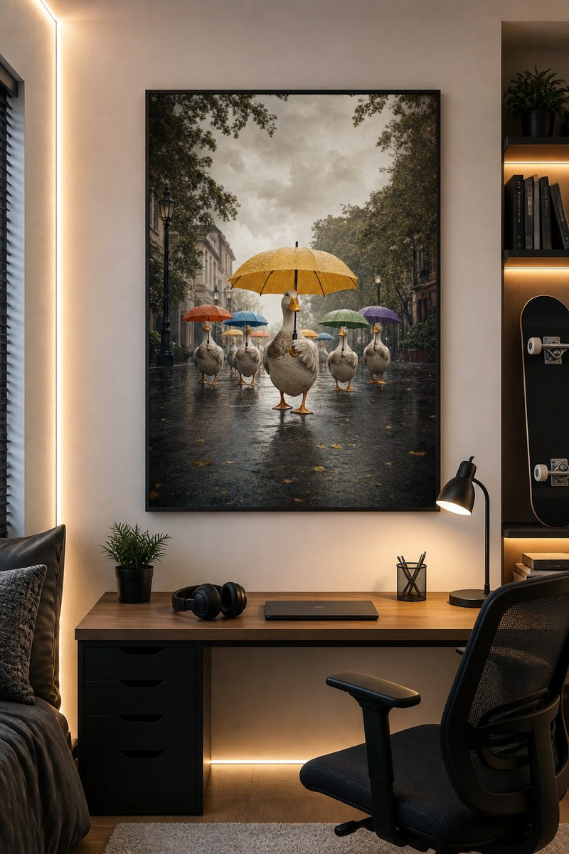 Unexpected Umbrella Parade