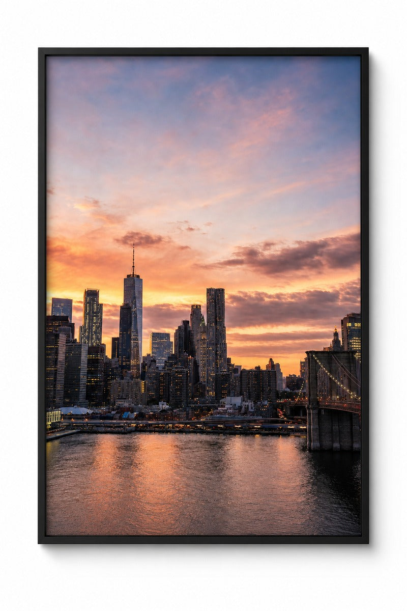 Urban Tapestry at Dusk