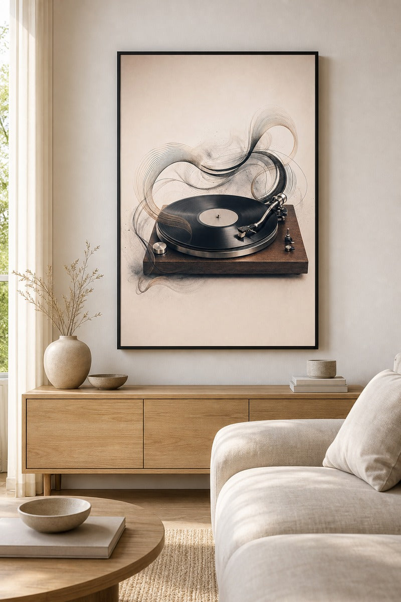Vinyl Waves in Motion
