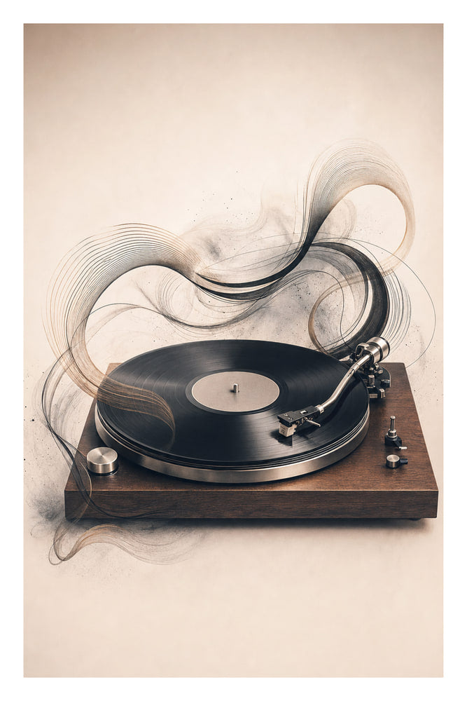 Vinyl Waves in Motion