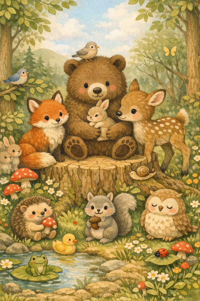 Whimsical Forest Friends