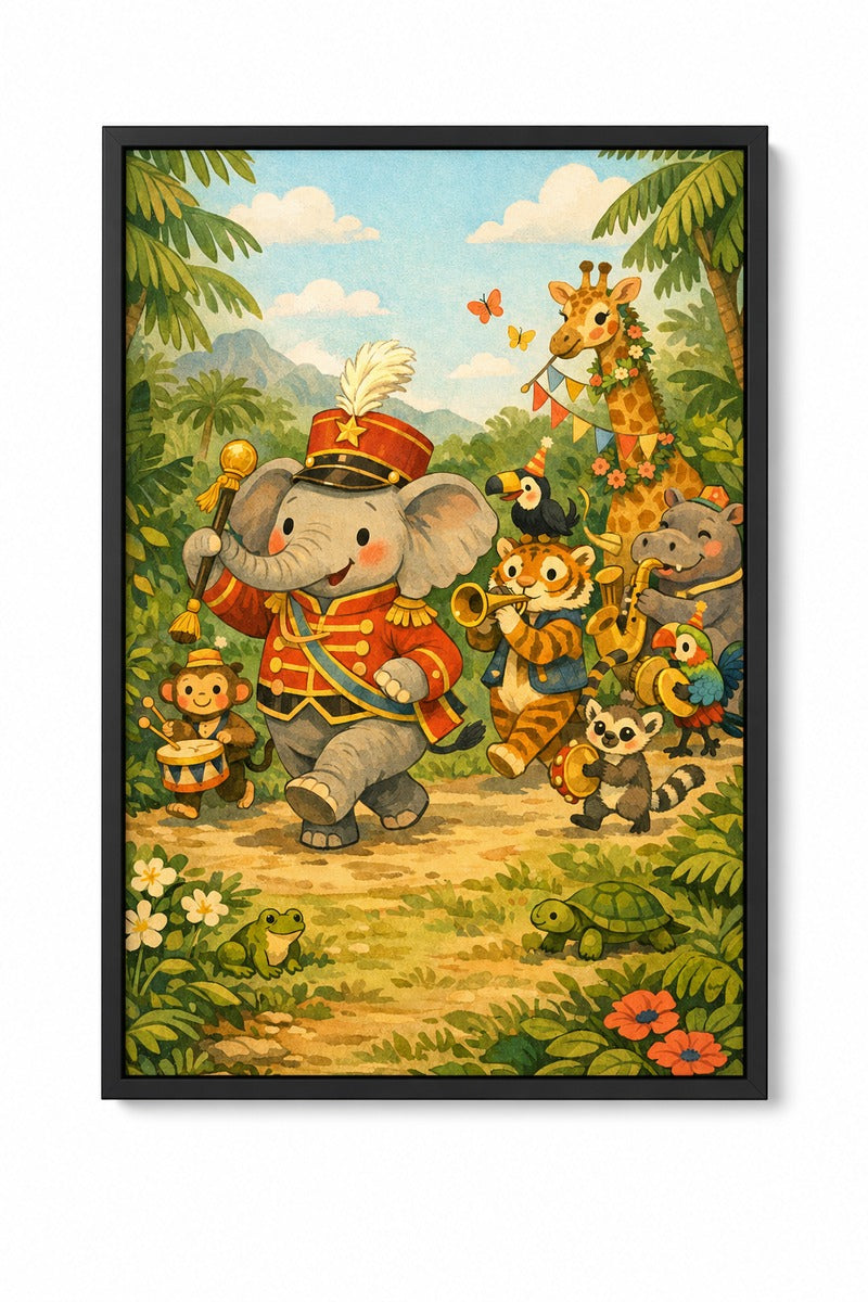 Wunderliche Dschungelparade