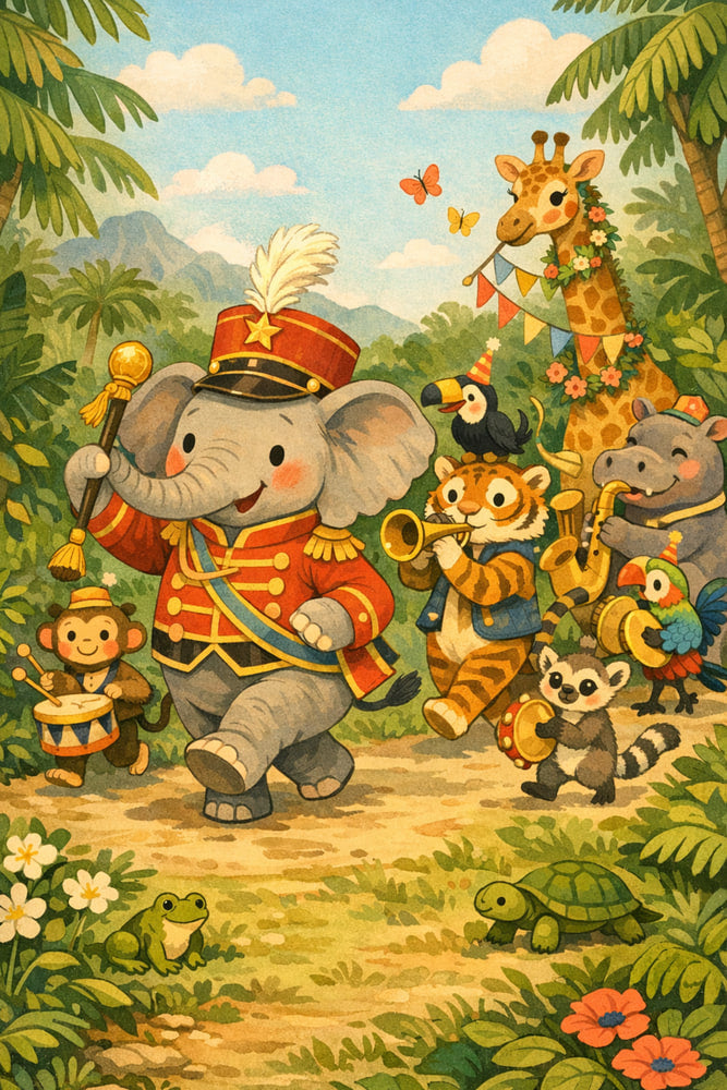Whimsical Jungle Parade